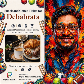 ☕🍪 কফি ও স্ন্যাকস কনটেন্ট টিকিট (Coffee & Snack Content Ticket)